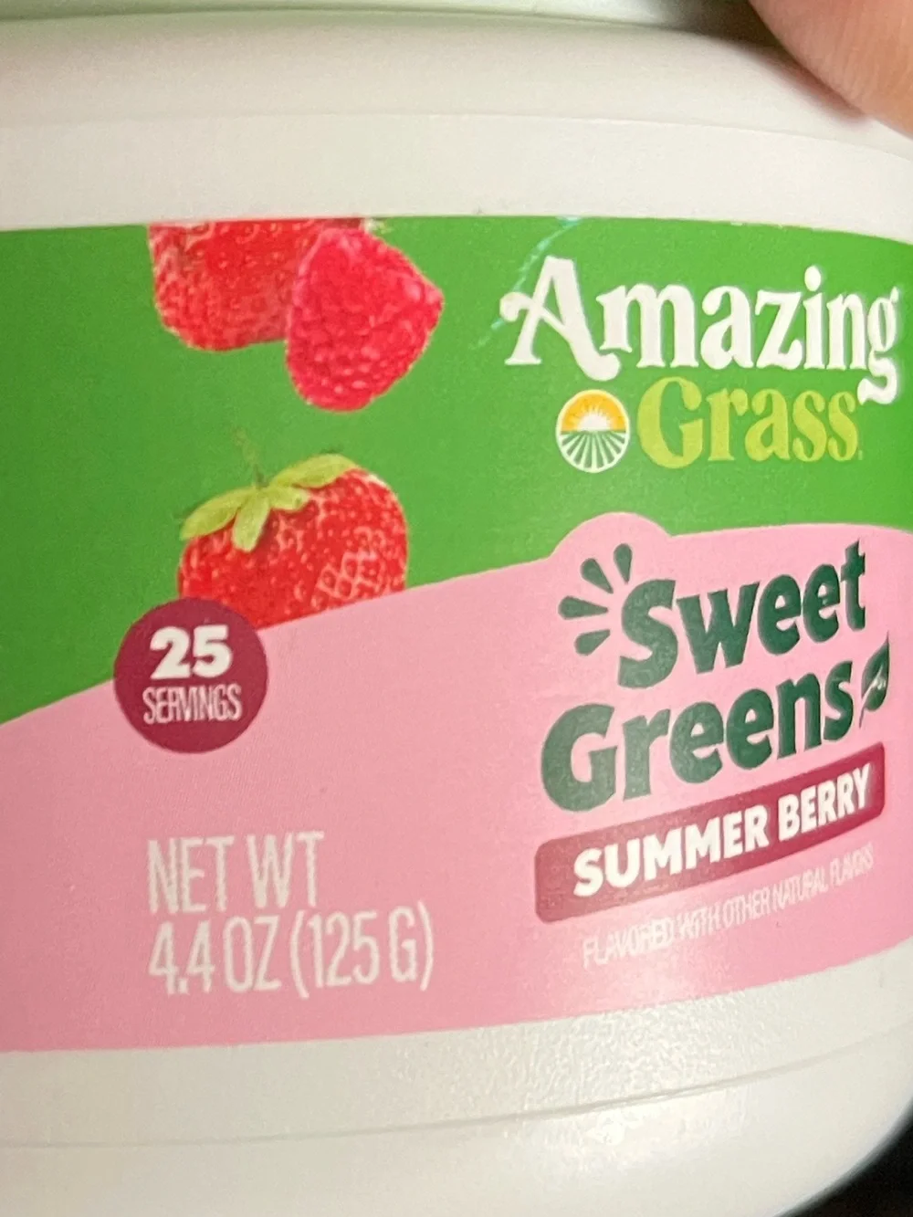 Sweet Greens Summer Berry - Berry Green Powder